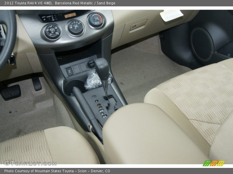 Barcelona Red Metallic / Sand Beige 2012 Toyota RAV4 V6 4WD