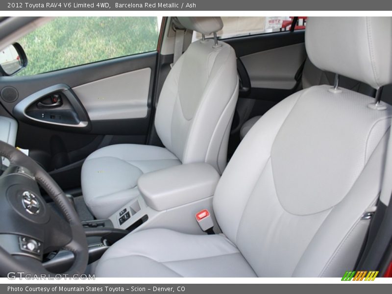 Barcelona Red Metallic / Ash 2012 Toyota RAV4 V6 Limited 4WD