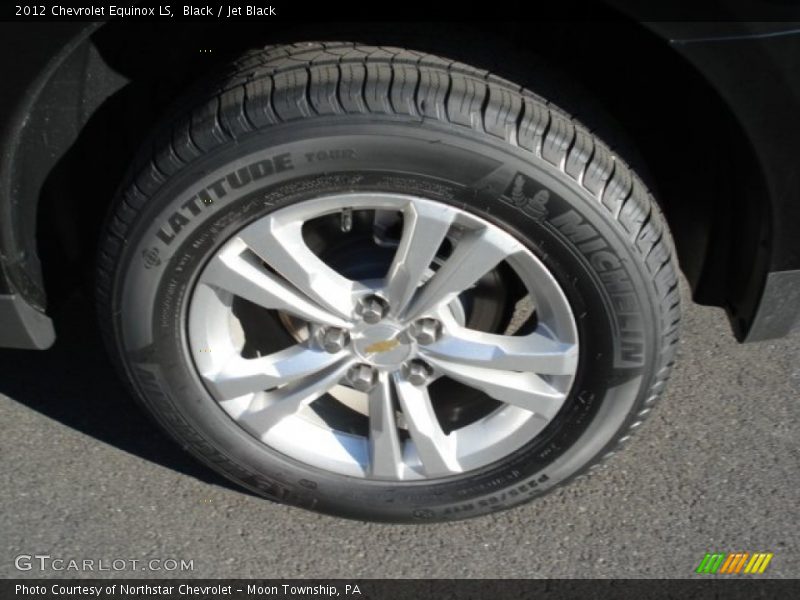 Black / Jet Black 2012 Chevrolet Equinox LS