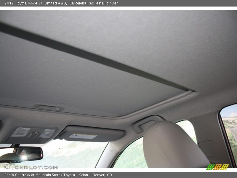 Barcelona Red Metallic / Ash 2012 Toyota RAV4 V6 Limited 4WD