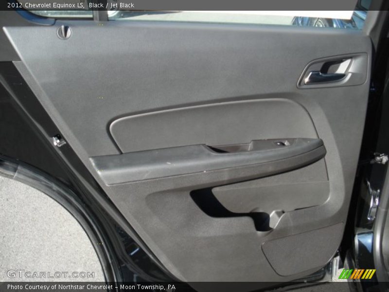 Black / Jet Black 2012 Chevrolet Equinox LS