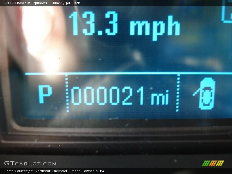 Black / Jet Black 2012 Chevrolet Equinox LS
