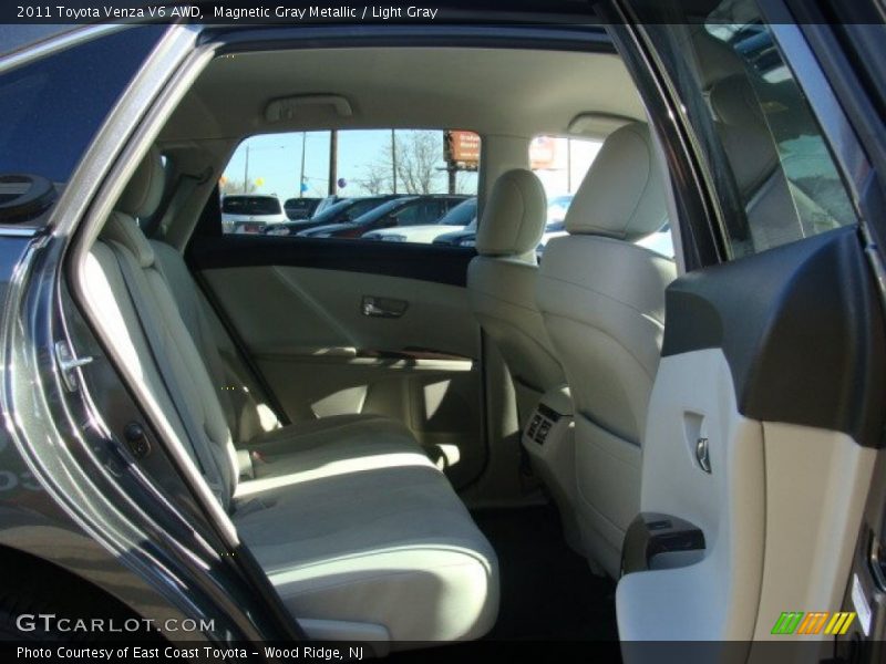 Magnetic Gray Metallic / Light Gray 2011 Toyota Venza V6 AWD
