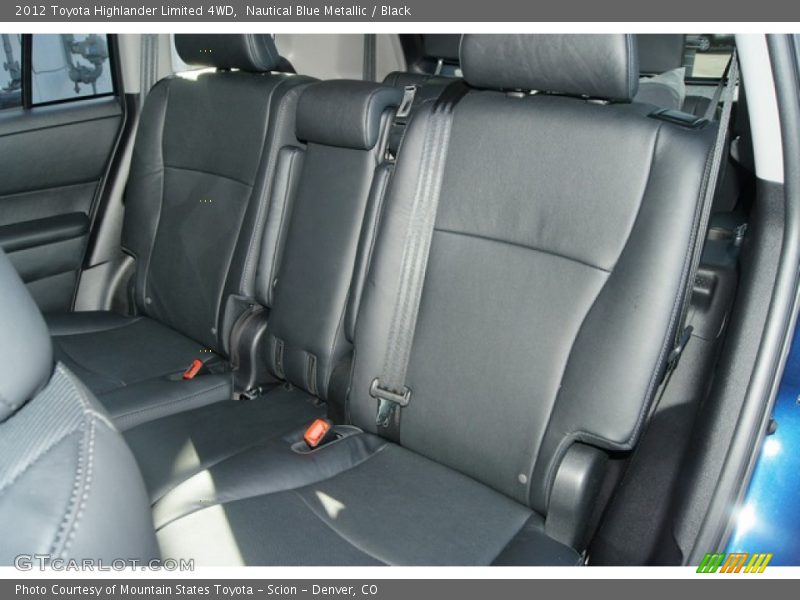 Nautical Blue Metallic / Black 2012 Toyota Highlander Limited 4WD