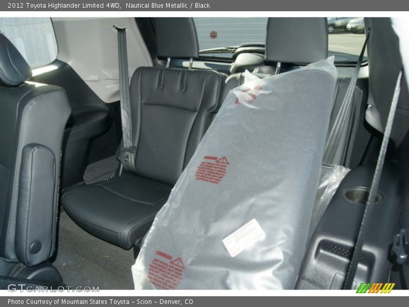 Nautical Blue Metallic / Black 2012 Toyota Highlander Limited 4WD