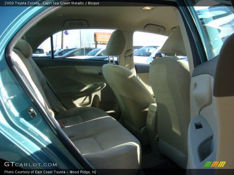 Capri Sea Green Metallic / Bisque 2009 Toyota Corolla