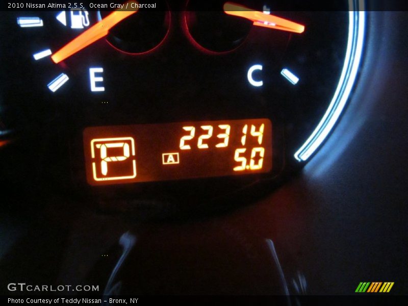 Ocean Gray / Charcoal 2010 Nissan Altima 2.5 S