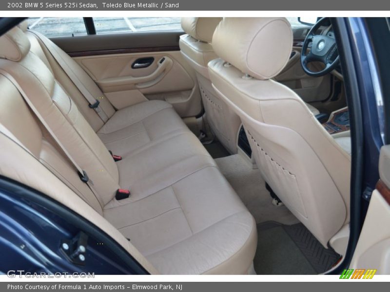 Toledo Blue Metallic / Sand 2002 BMW 5 Series 525i Sedan