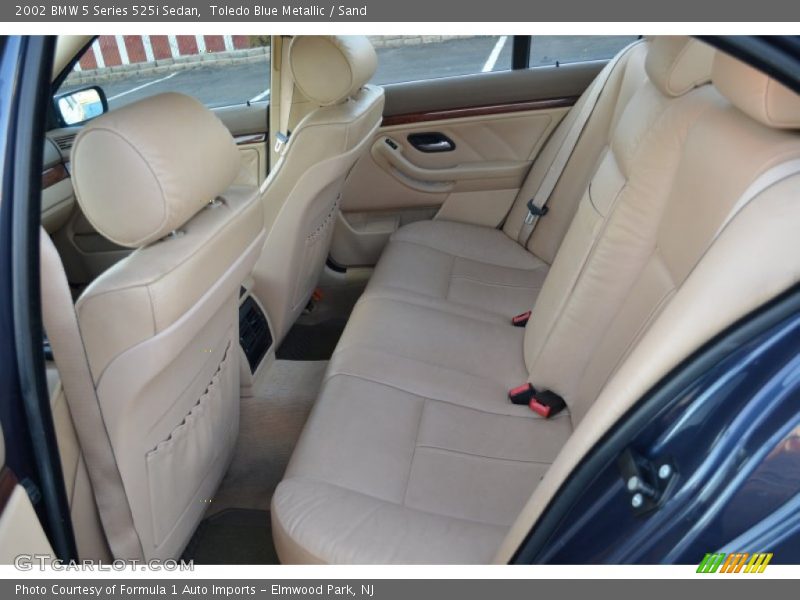 Toledo Blue Metallic / Sand 2002 BMW 5 Series 525i Sedan