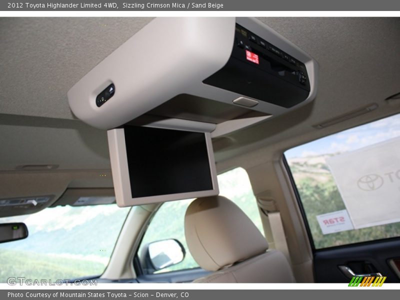 Sizzling Crimson Mica / Sand Beige 2012 Toyota Highlander Limited 4WD