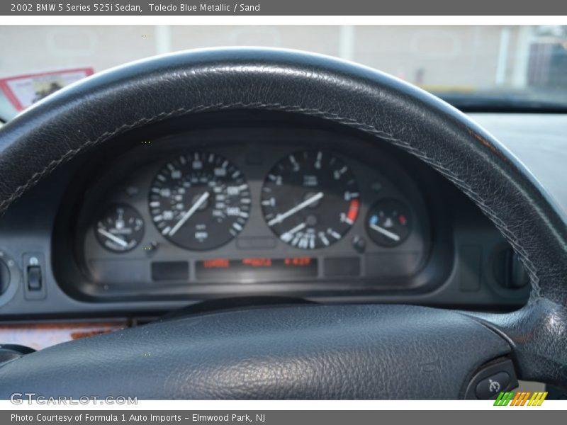 Toledo Blue Metallic / Sand 2002 BMW 5 Series 525i Sedan