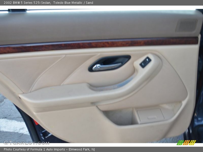 Toledo Blue Metallic / Sand 2002 BMW 5 Series 525i Sedan