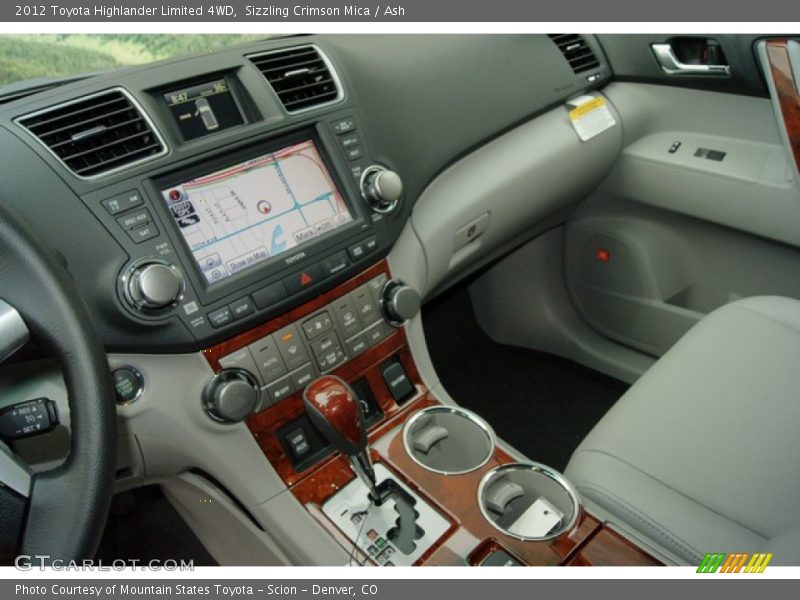 Sizzling Crimson Mica / Ash 2012 Toyota Highlander Limited 4WD