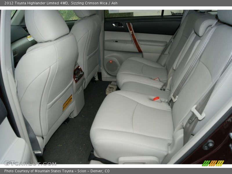 Sizzling Crimson Mica / Ash 2012 Toyota Highlander Limited 4WD