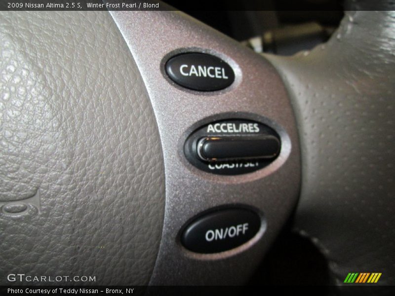 Winter Frost Pearl / Blond 2009 Nissan Altima 2.5 S