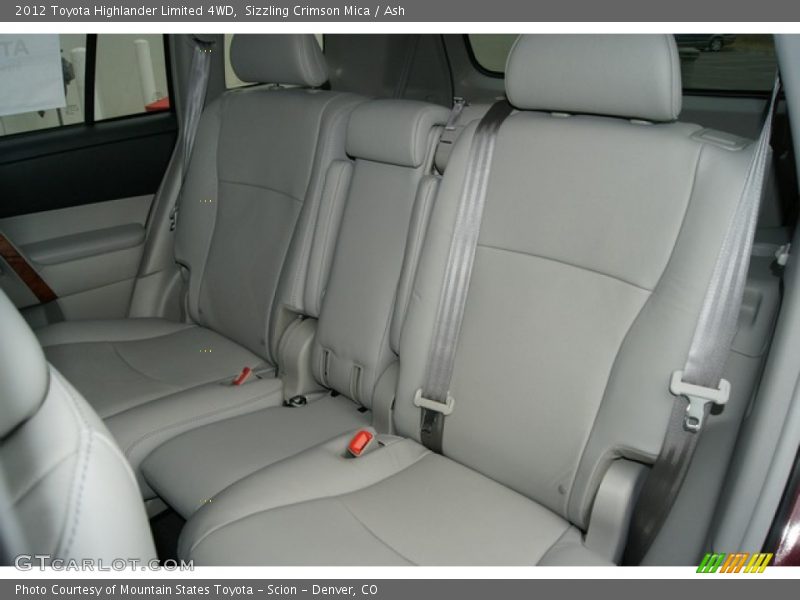 Sizzling Crimson Mica / Ash 2012 Toyota Highlander Limited 4WD