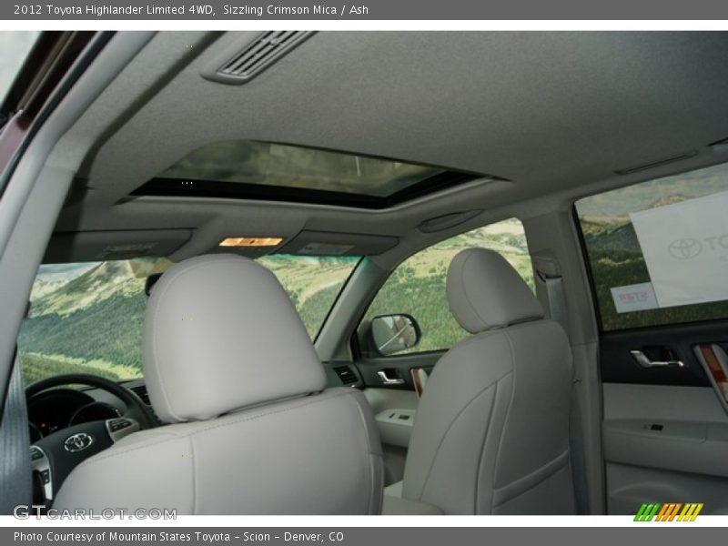 Sizzling Crimson Mica / Ash 2012 Toyota Highlander Limited 4WD