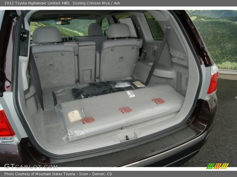 Sizzling Crimson Mica / Ash 2012 Toyota Highlander Limited 4WD
