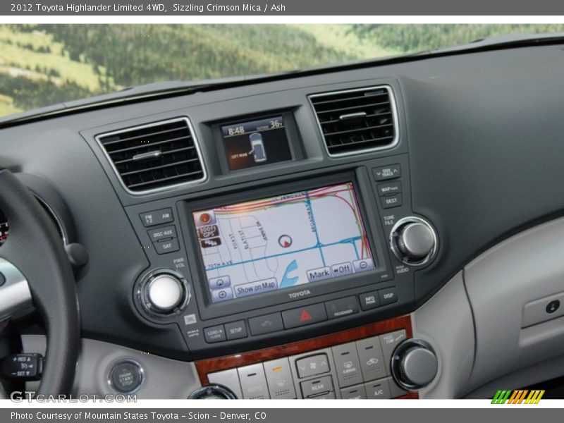 Sizzling Crimson Mica / Ash 2012 Toyota Highlander Limited 4WD