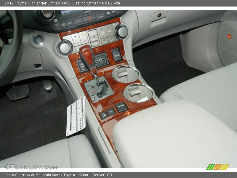 Sizzling Crimson Mica / Ash 2012 Toyota Highlander Limited 4WD