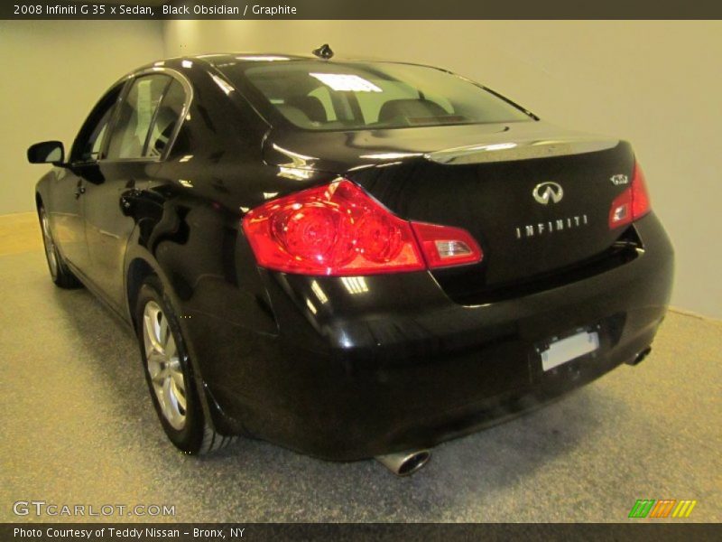 Black Obsidian / Graphite 2008 Infiniti G 35 x Sedan