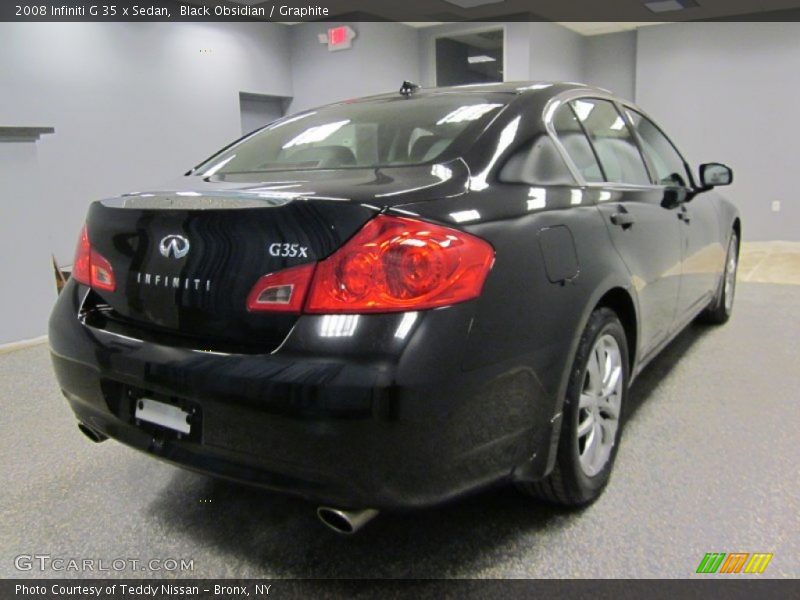 Black Obsidian / Graphite 2008 Infiniti G 35 x Sedan