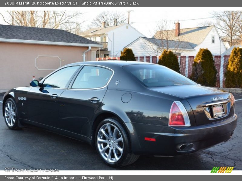 Grigio Alfieri (Dark Silver) / Black 2008 Maserati Quattroporte Executive GT