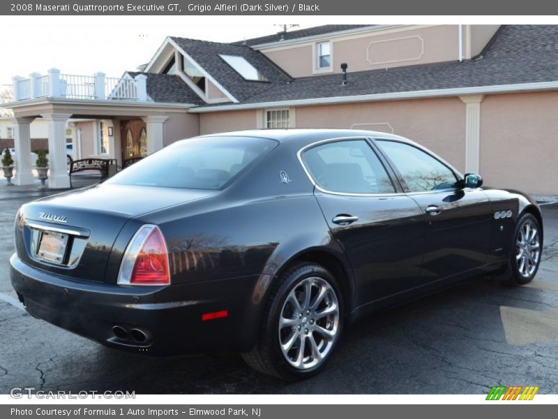 Grigio Alfieri (Dark Silver) / Black 2008 Maserati Quattroporte Executive GT