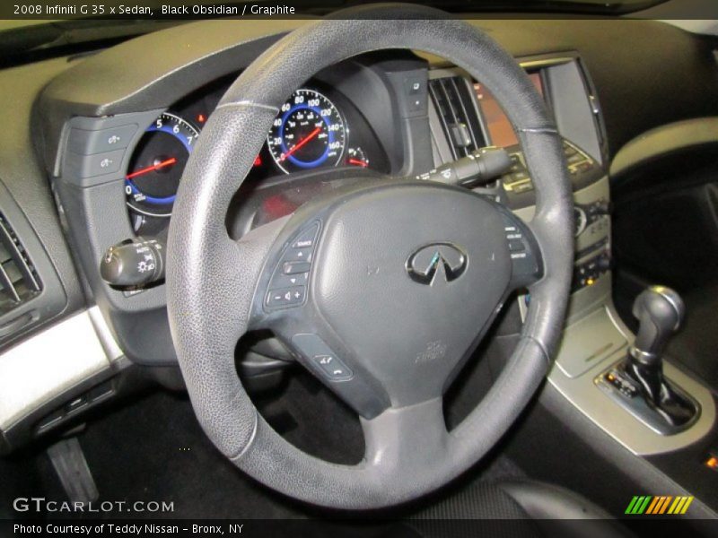 Black Obsidian / Graphite 2008 Infiniti G 35 x Sedan