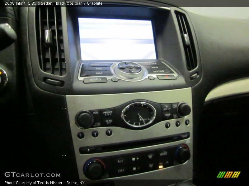 Black Obsidian / Graphite 2008 Infiniti G 35 x Sedan