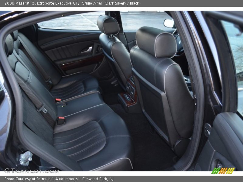 Grigio Alfieri (Dark Silver) / Black 2008 Maserati Quattroporte Executive GT