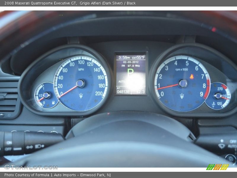  2008 Quattroporte Executive GT Executive GT Gauges