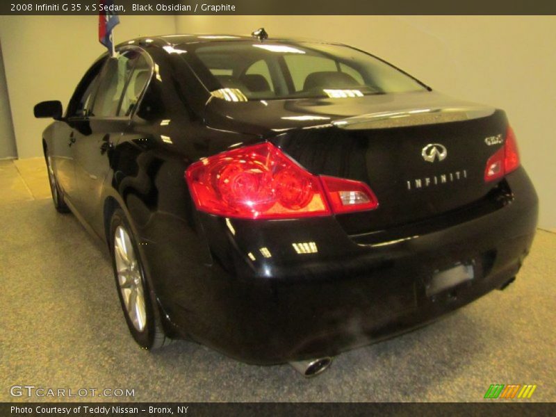 Black Obsidian / Graphite 2008 Infiniti G 35 x S Sedan