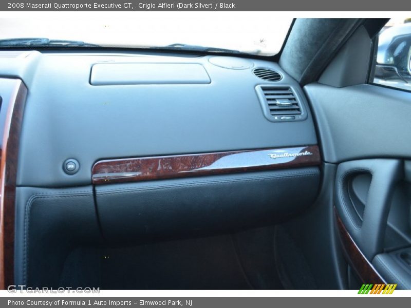 Grigio Alfieri (Dark Silver) / Black 2008 Maserati Quattroporte Executive GT