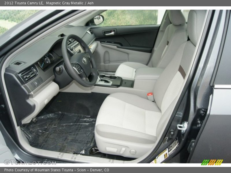 Magnetic Gray Metallic / Ash 2012 Toyota Camry LE