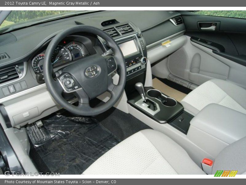 Magnetic Gray Metallic / Ash 2012 Toyota Camry LE