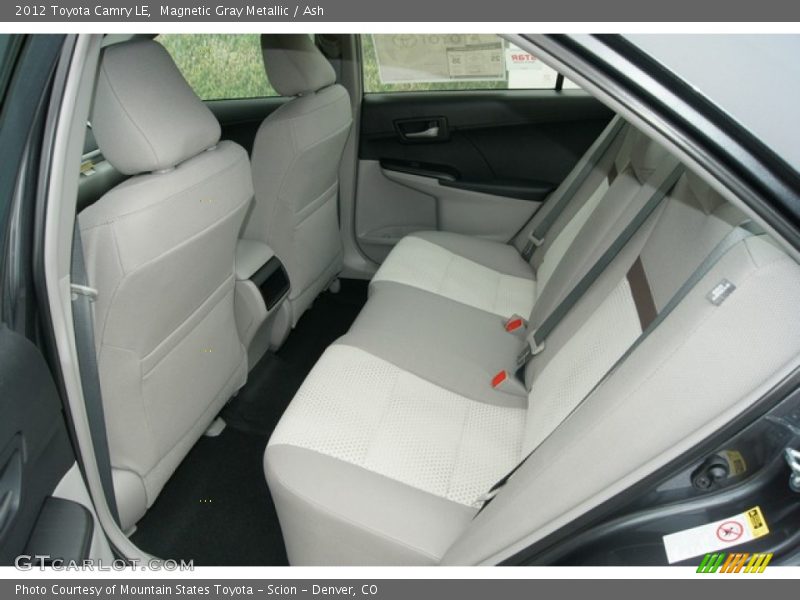 Magnetic Gray Metallic / Ash 2012 Toyota Camry LE