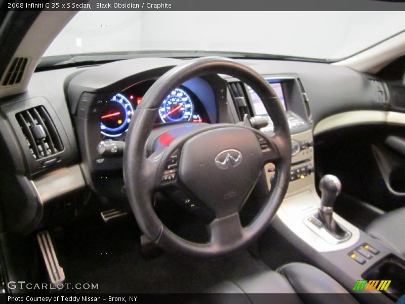 Black Obsidian / Graphite 2008 Infiniti G 35 x S Sedan