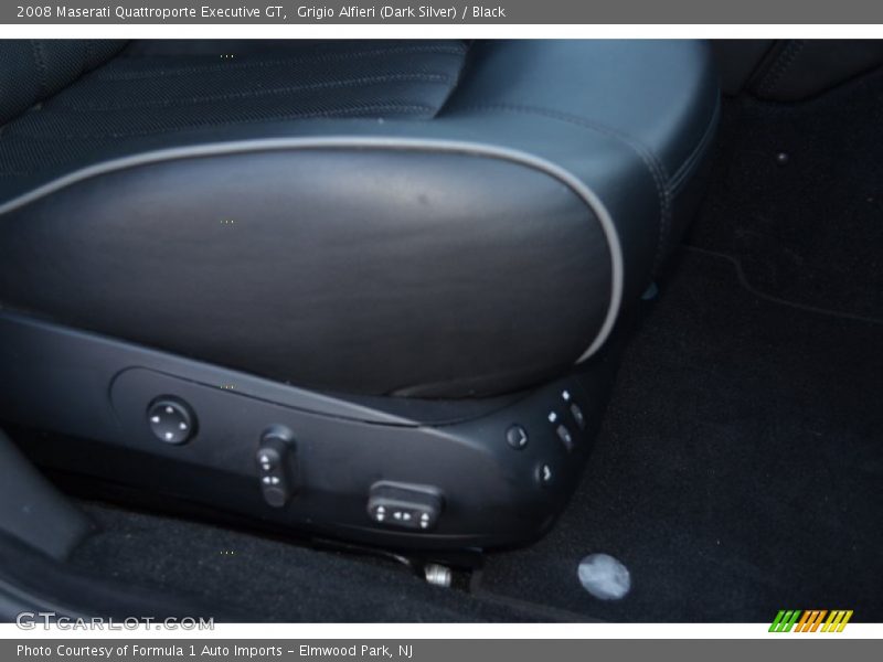 Grigio Alfieri (Dark Silver) / Black 2008 Maserati Quattroporte Executive GT