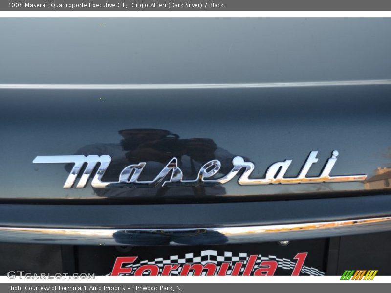 Grigio Alfieri (Dark Silver) / Black 2008 Maserati Quattroporte Executive GT