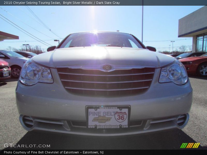 Bright Silver Metallic / Dark Slate Gray 2010 Chrysler Sebring Touring Sedan