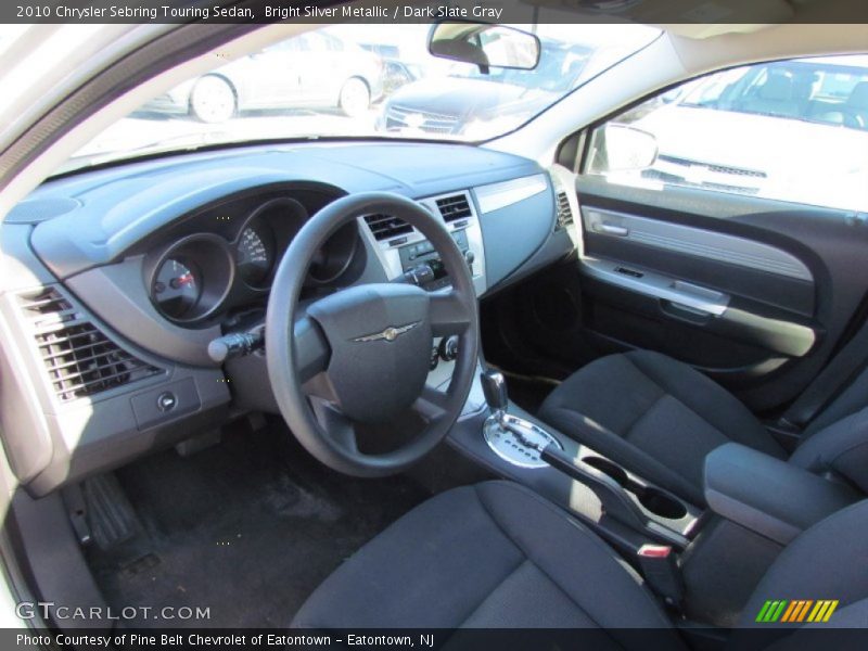 Bright Silver Metallic / Dark Slate Gray 2010 Chrysler Sebring Touring Sedan