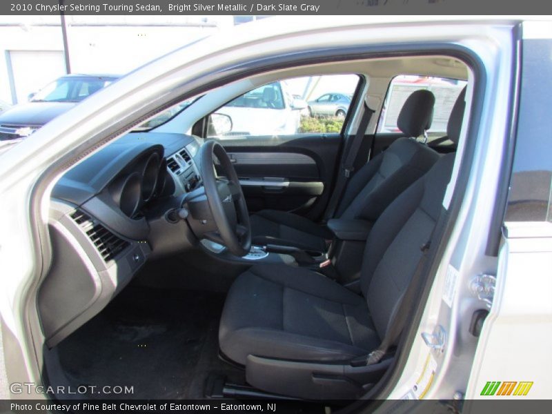 Bright Silver Metallic / Dark Slate Gray 2010 Chrysler Sebring Touring Sedan