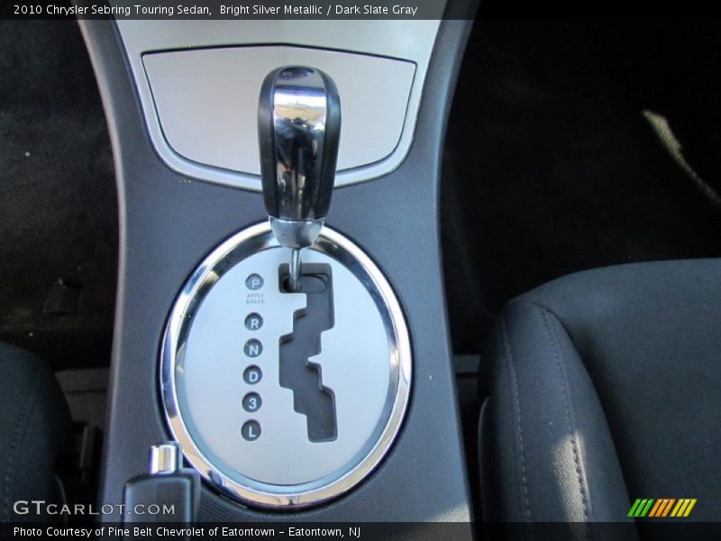 Bright Silver Metallic / Dark Slate Gray 2010 Chrysler Sebring Touring Sedan