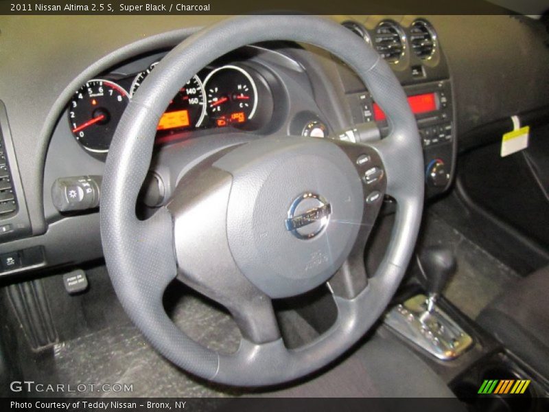 Super Black / Charcoal 2011 Nissan Altima 2.5 S