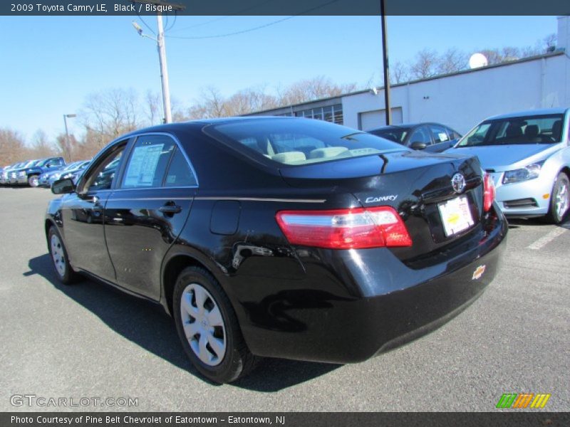 Black / Bisque 2009 Toyota Camry LE