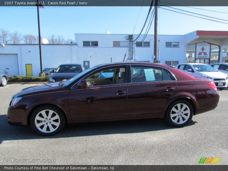 Cassis Red Pearl / Ivory 2007 Toyota Avalon XLS
