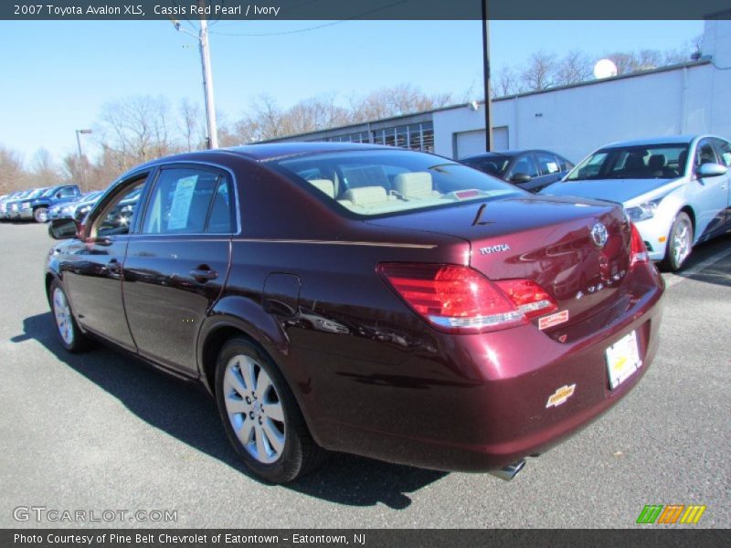 Cassis Red Pearl / Ivory 2007 Toyota Avalon XLS