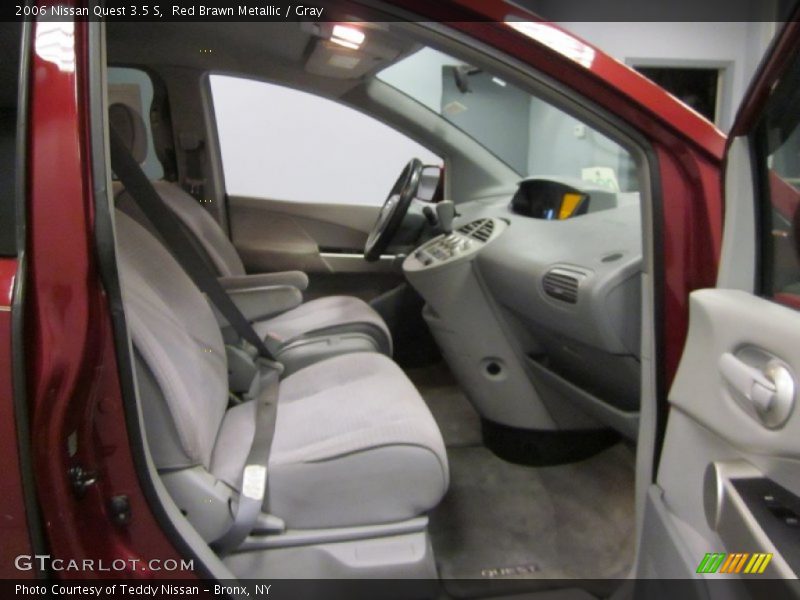 Red Brawn Metallic / Gray 2006 Nissan Quest 3.5 S
