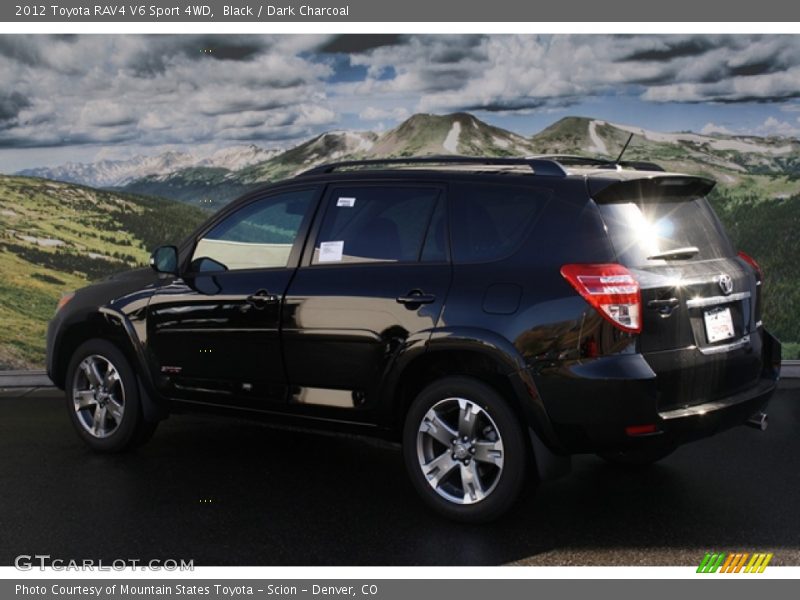 Black / Dark Charcoal 2012 Toyota RAV4 V6 Sport 4WD